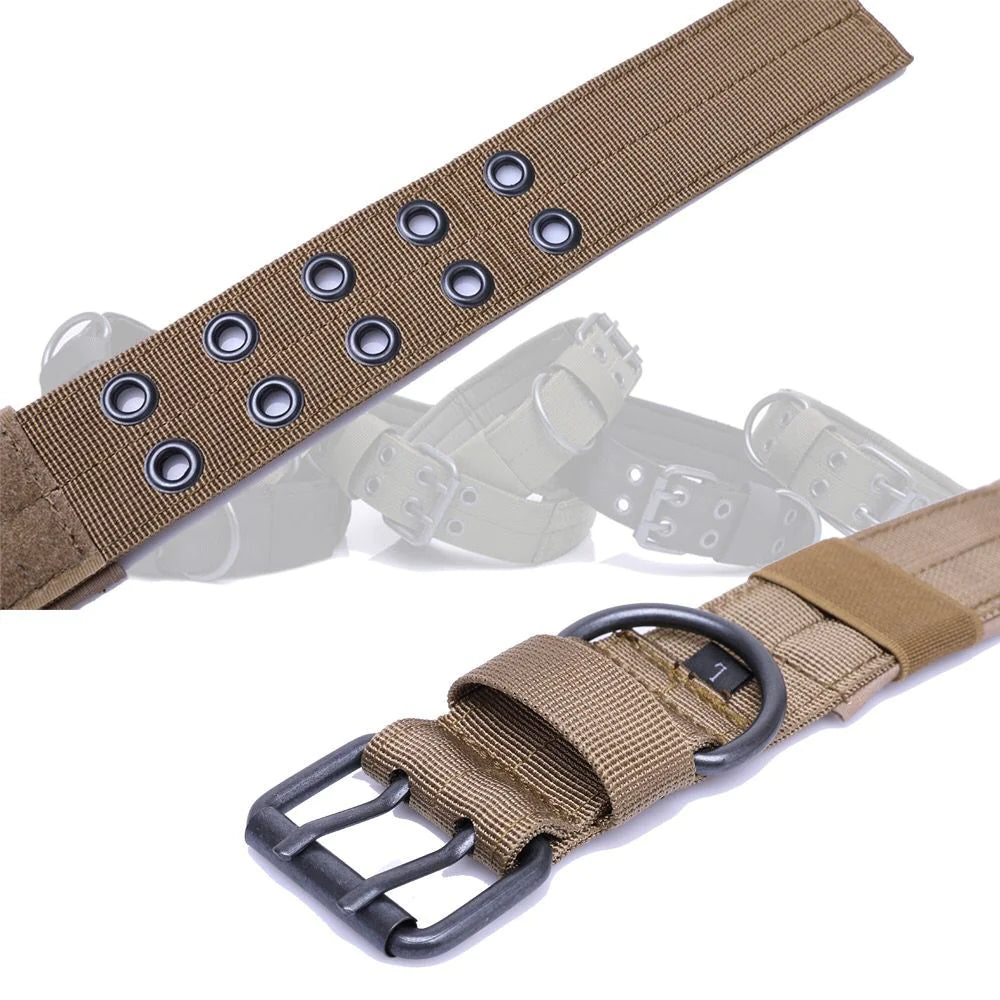 2″ Wide Tactical Dog Collar with Handle