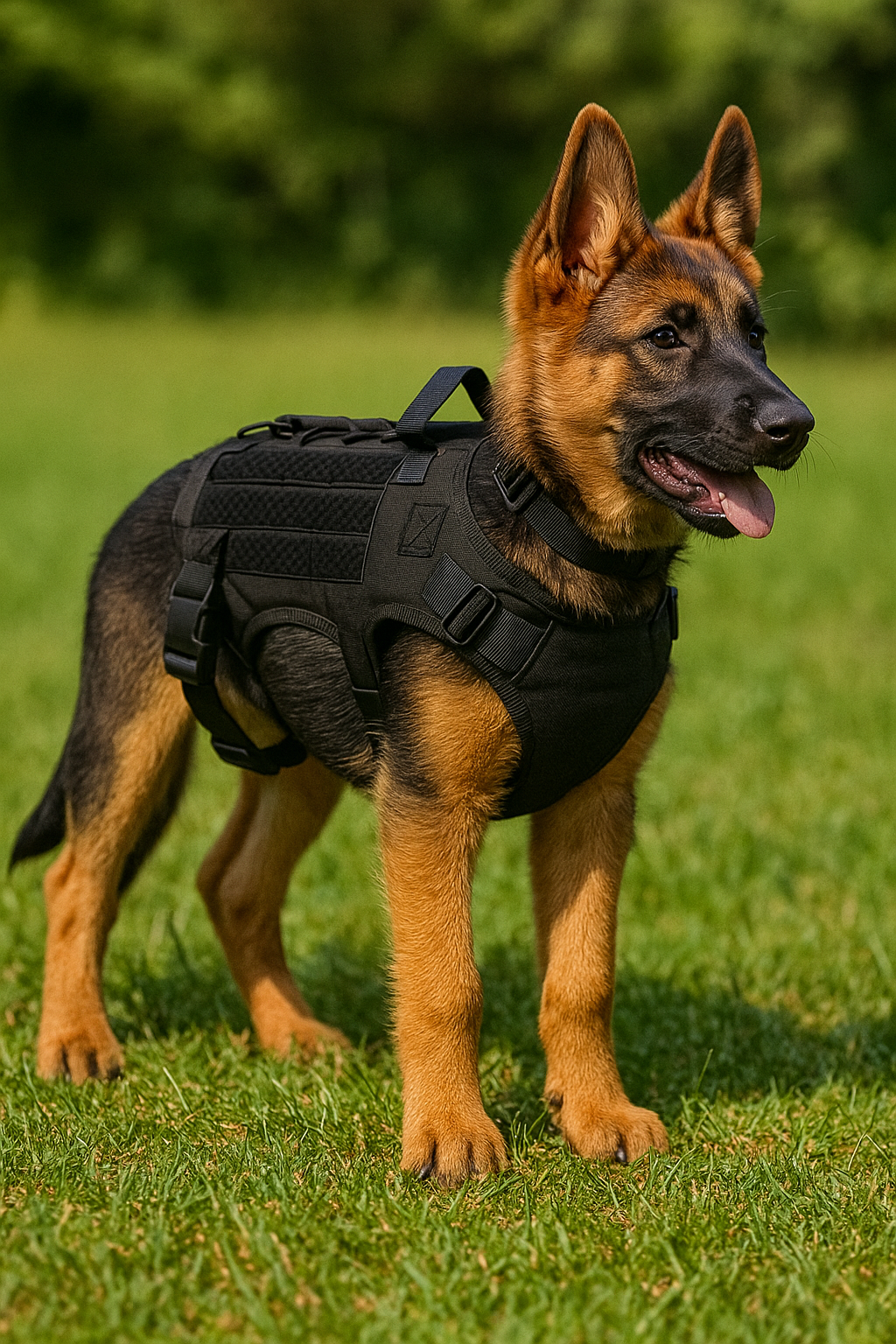 K9 Guardian Tactical No-Pull Dog Harness – Durable Training Vest for German Shepherds, Working Dogs & K9 Training