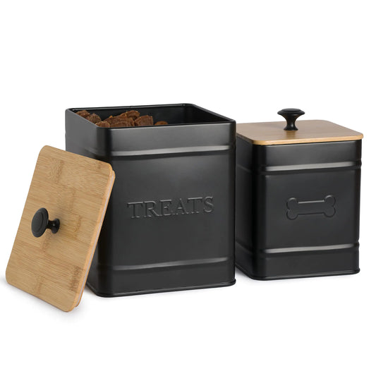 Autumn Beginnings Dog Treat Container Airtight (Set of 2)